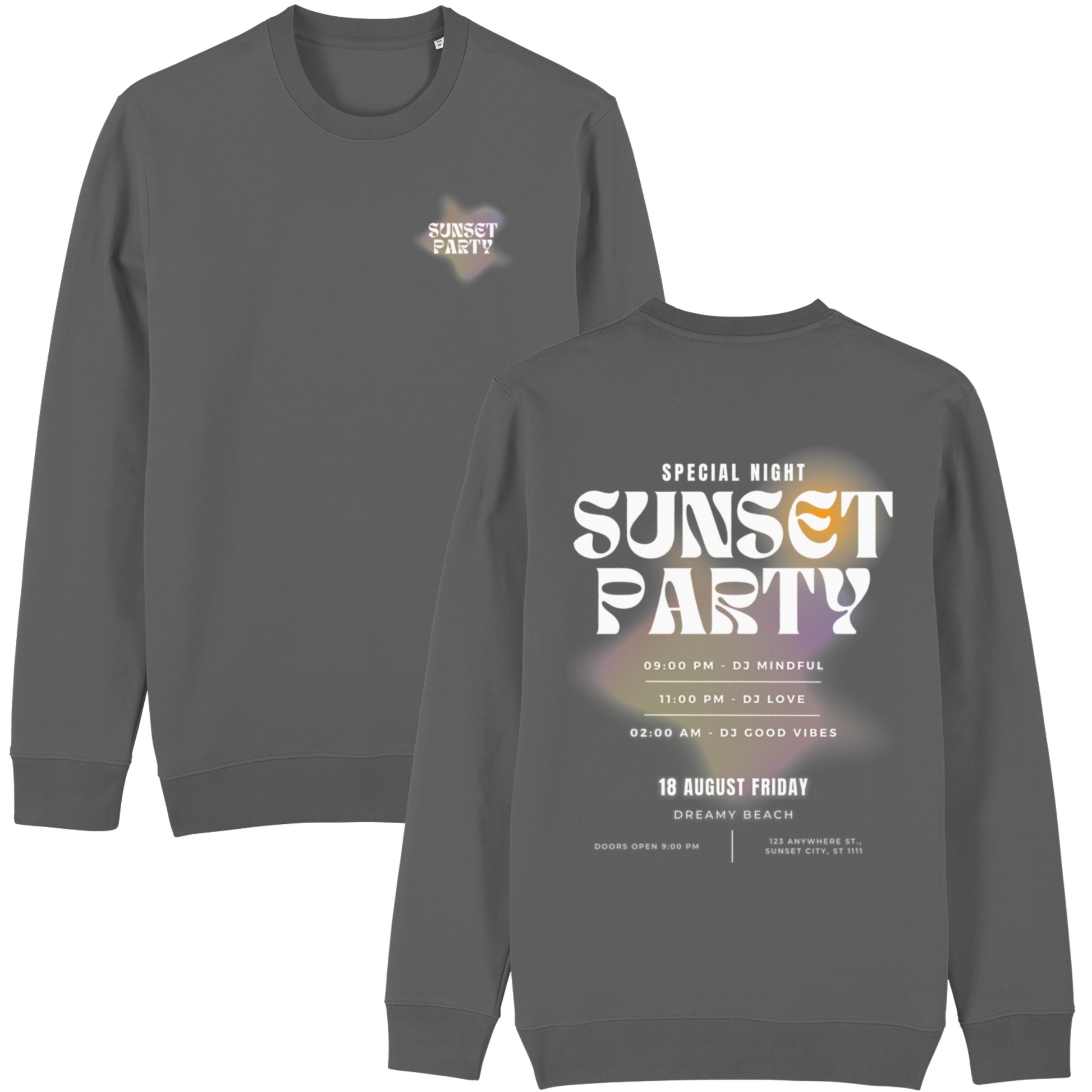 SUNSET PARTY SWEATSHIRT