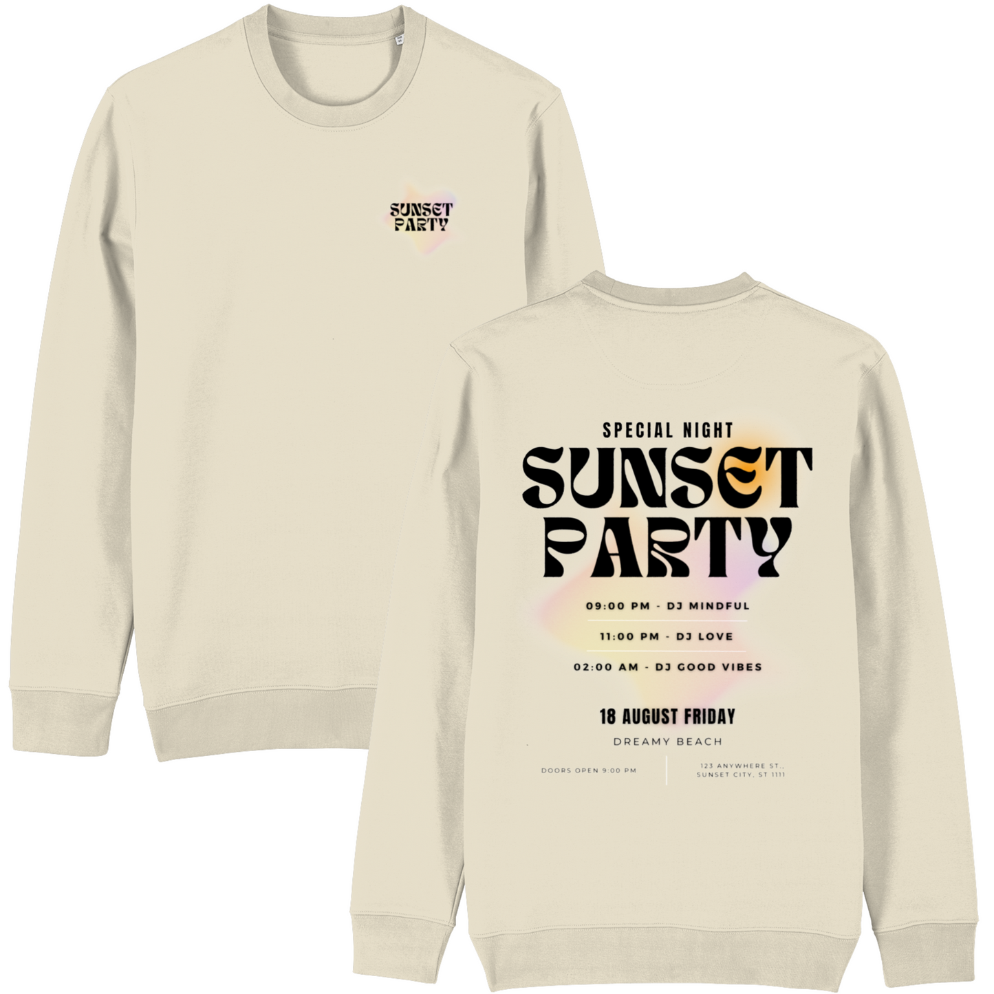 SUNSET PARTY SWEATSHIRT