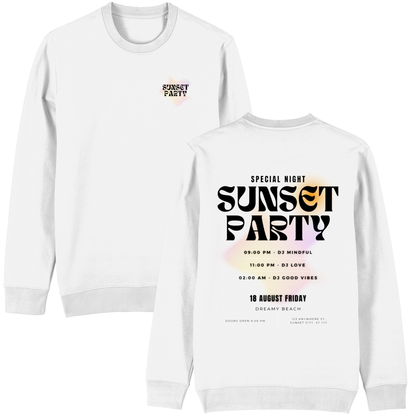 SUNSET PARTY SWEATSHIRT