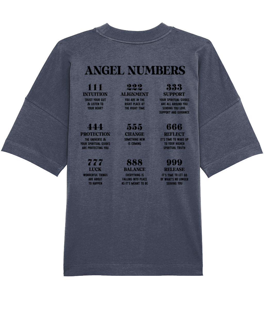ANGEL NUMBERS OVERSIZED SHIRT